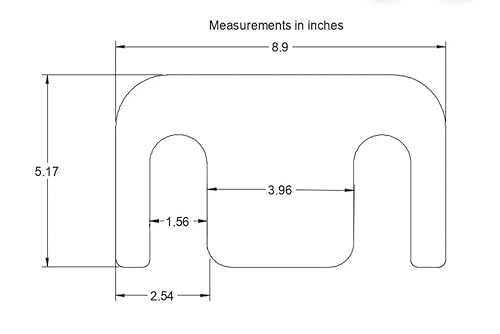 Pine PetBlocker Duo French Door Hanger and Door Lock, Standard Size