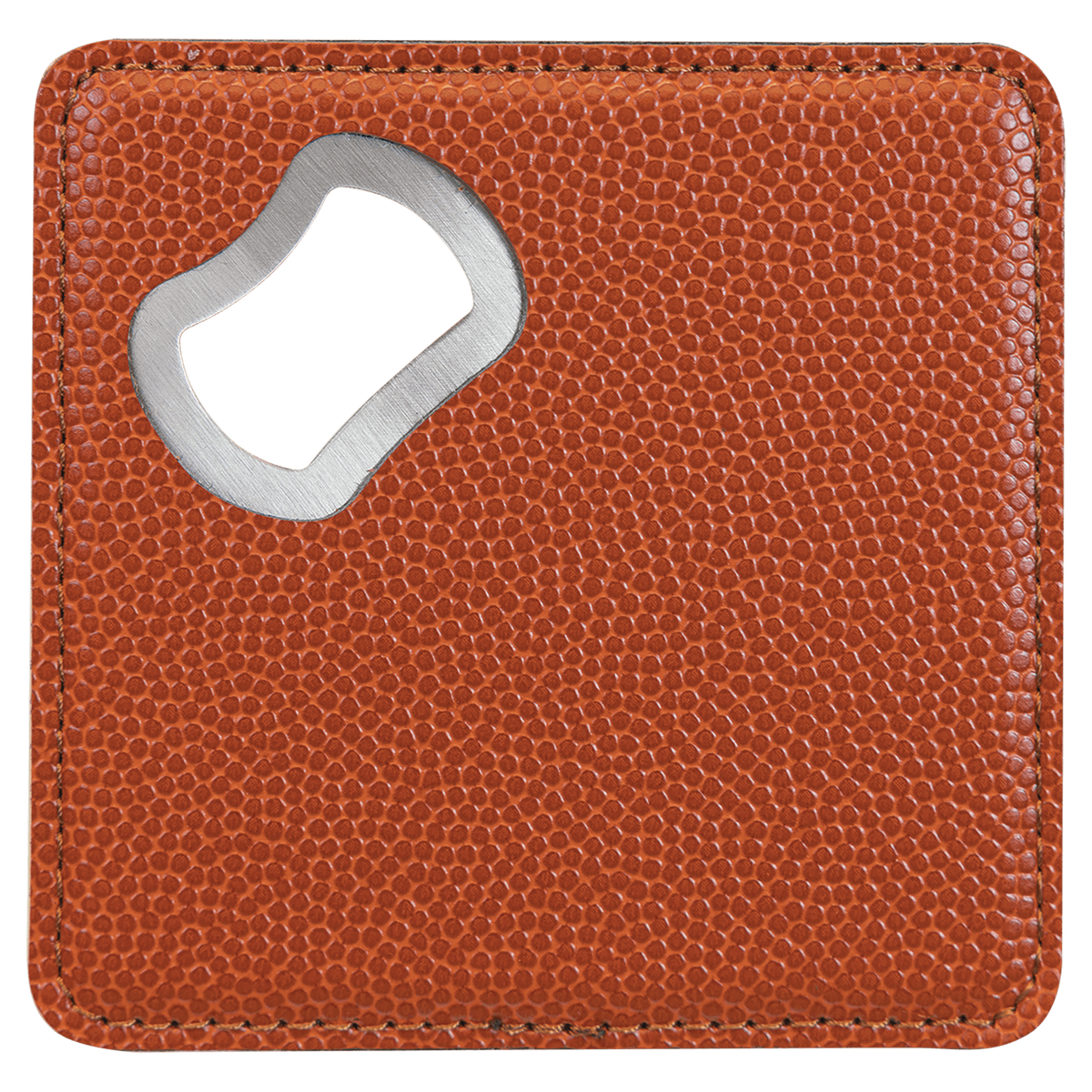 Square Basketball Coaster Bottle Opener Set