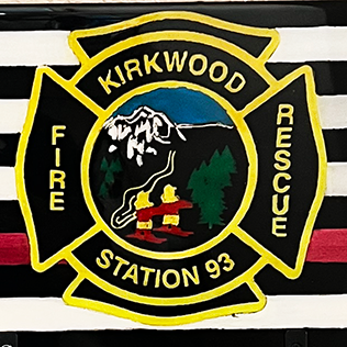 Custom Thin Red Line Wooden Firefighter Flag