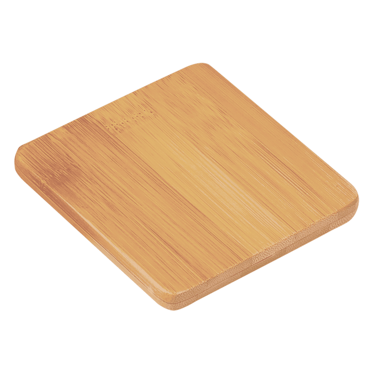 Square Bamboo Coaster Set - Pair of 2