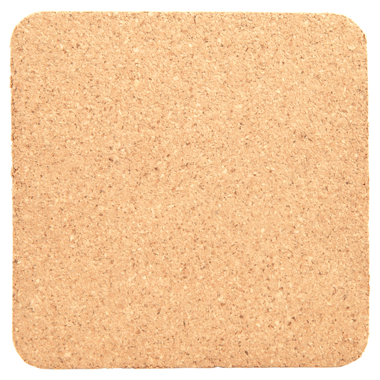 Square Cork Coaster Set
