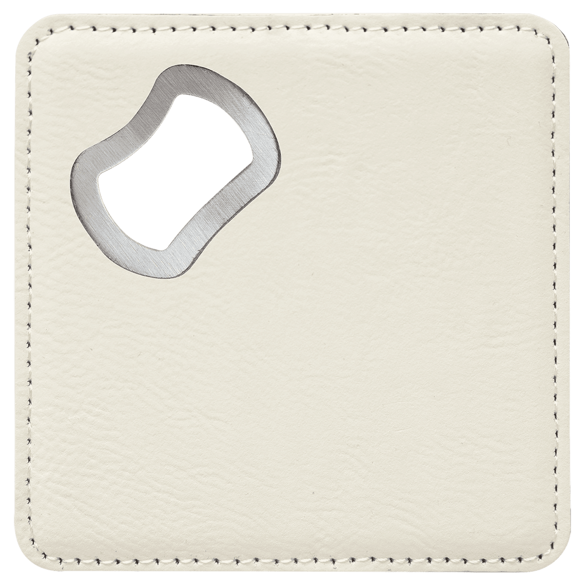 Square Basketball Coaster Bottle Opener Set