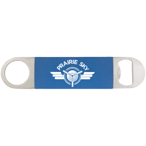 Customized Engraved Leatherette Bar Blade Bottle Opener