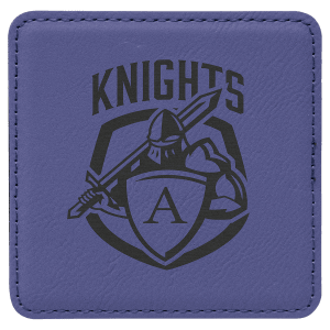 Square Leatherette Coaster
