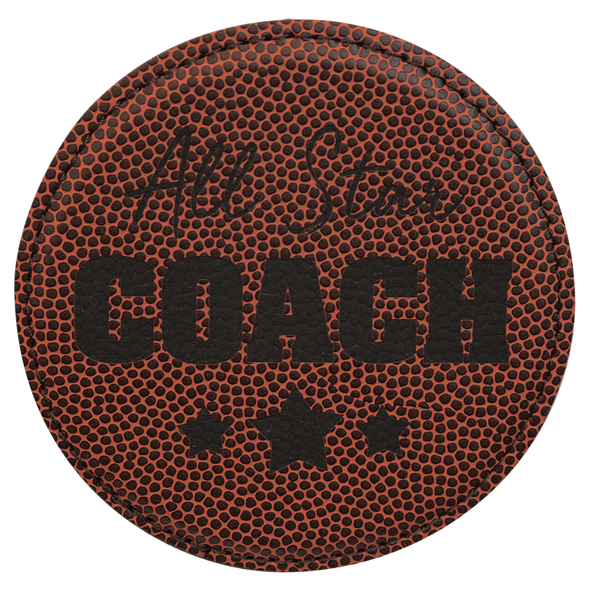 Round Football Coaster Set
