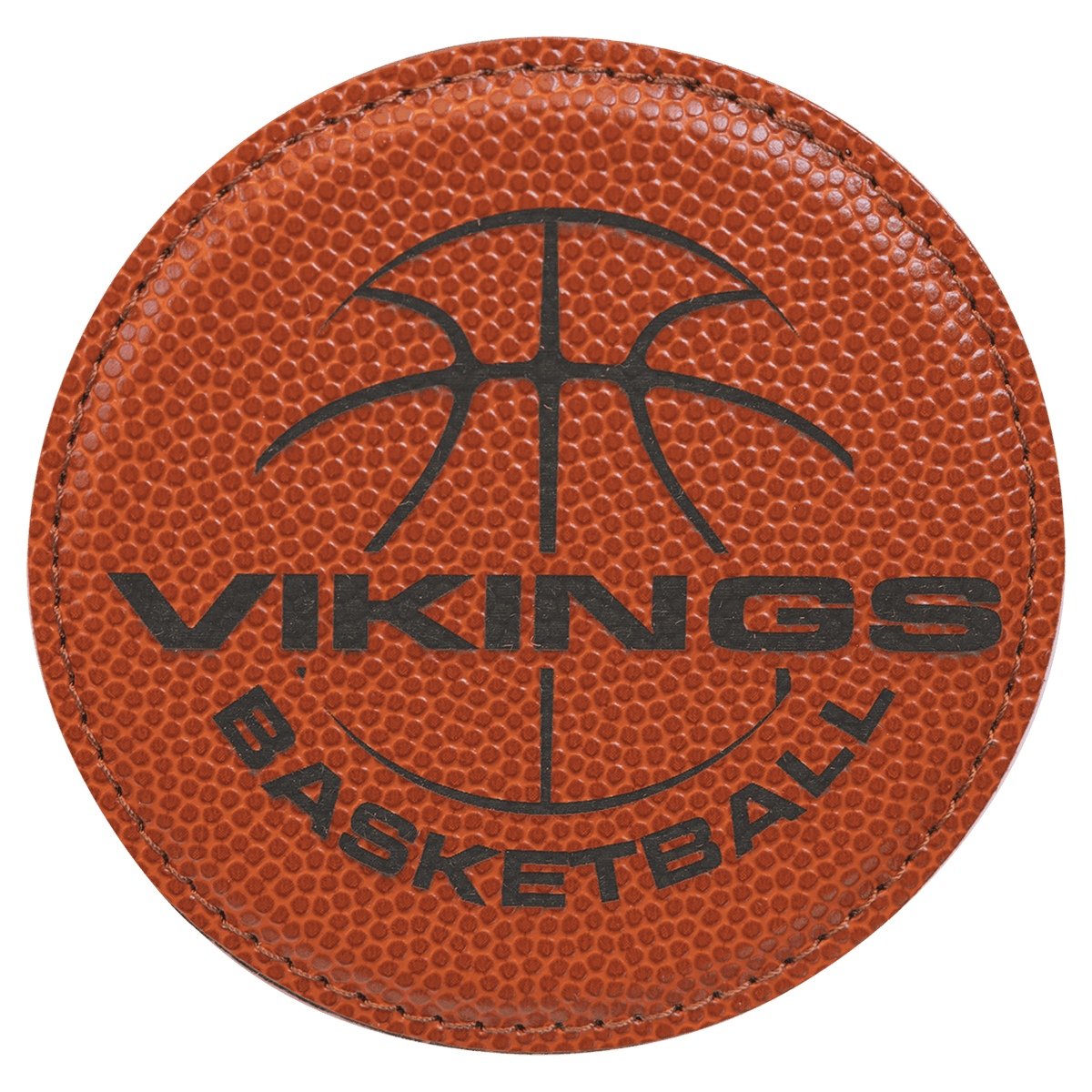 Round Basketball Coaster Set