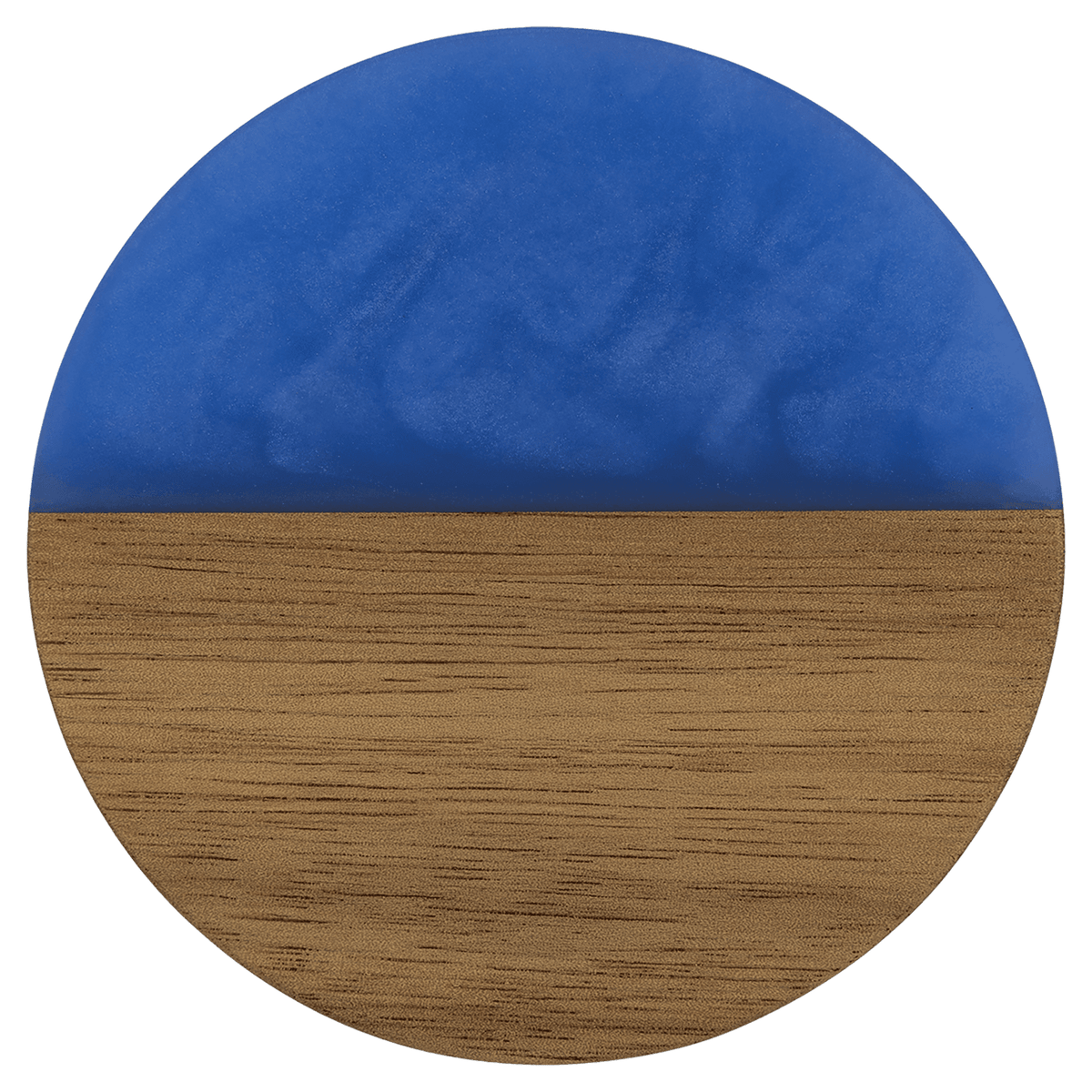 Acacia with Resin Round Coaster