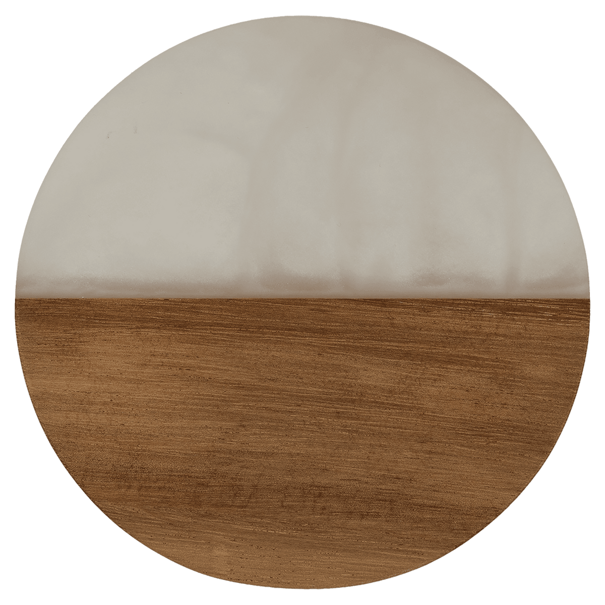 Acacia with Resin Round Coaster