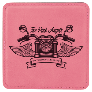 Square Leatherette Coaster