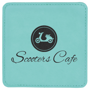 Square Leatherette Coaster