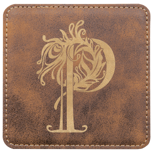 Square Leatherette Coaster