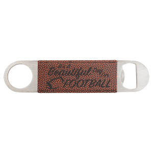 Customized Engraved Leatherette Bar Blade Bottle Opener