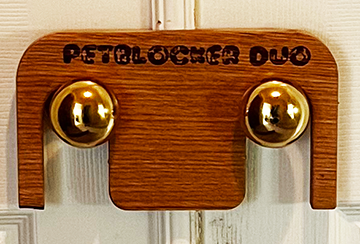 Pet Blocker Duo French Door Tag and Lock